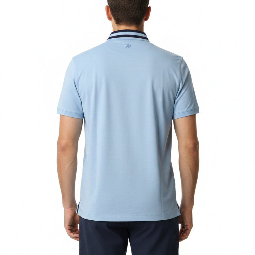 G/FORE Men's Polo Embroidered Tech Jersey Baja Size M