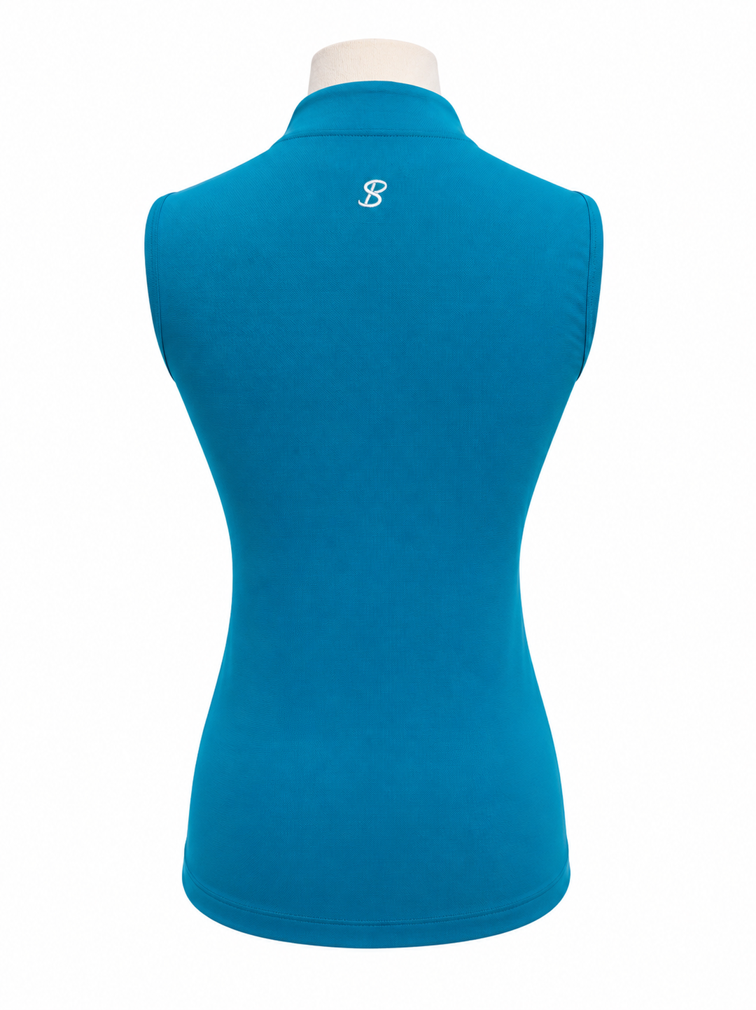 Sofibella Notched Collar Sleeveless Top - Teal