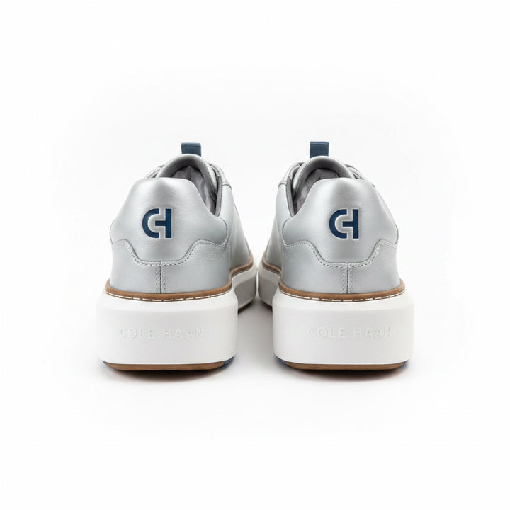 Cole Haan Women's Golf Shoes Waterproof Grandpro Topspin Silver/Frost Grey