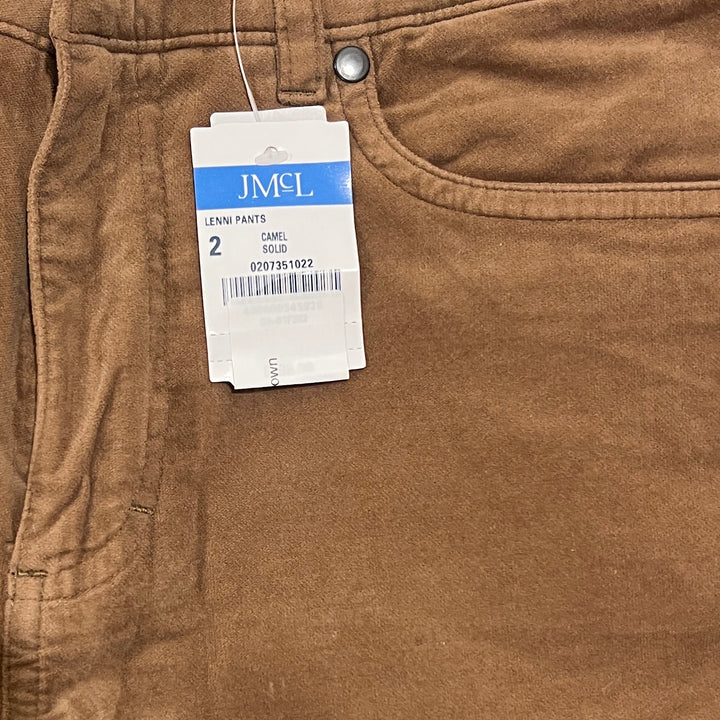 J. McLaughlin Women's Jeans Lenni Velvet (29") Camel - Skorzie