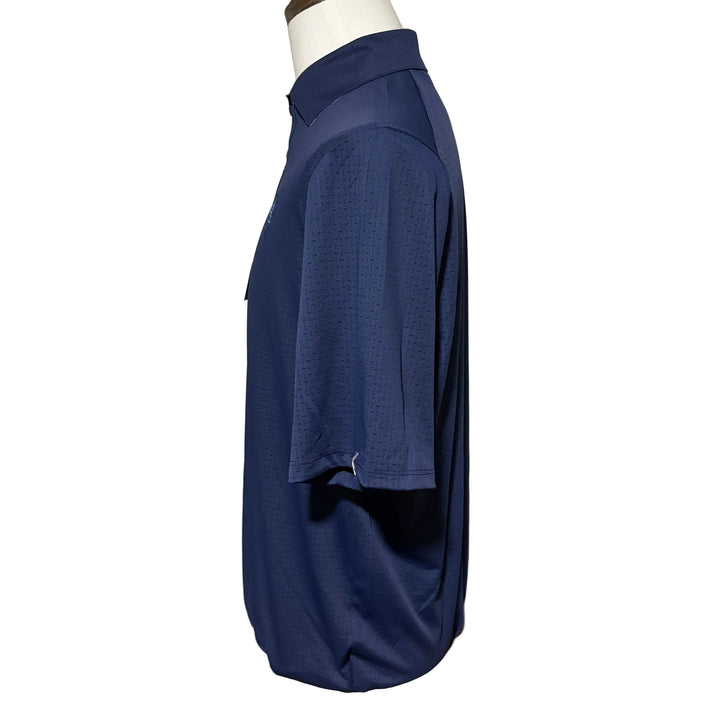 KJUS Men's Savin Structure Polo (w/logo) - Atlanta Blue - Skorzie