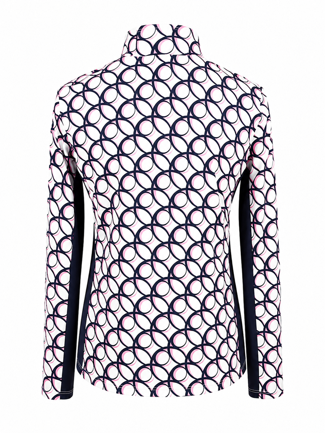 Tail Women's Long Sleeve Quarter Zip - Twilight Geo - Large