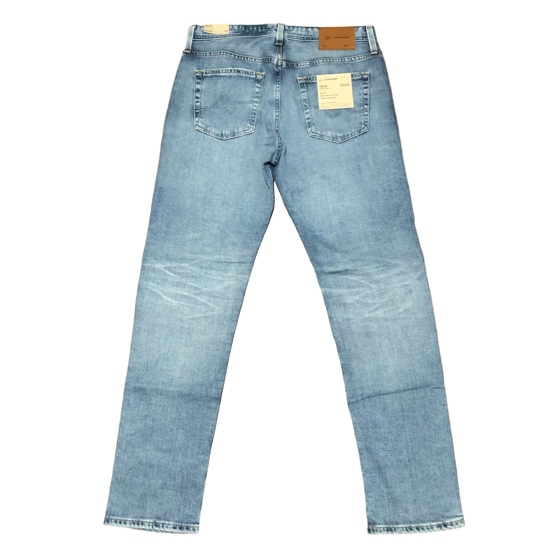 AG Tellis Tapered Leg Denim - Light Wash - Skorzie