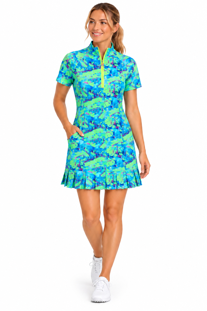 Tzu Tzu Pennie Dress - Trippy Typhoon