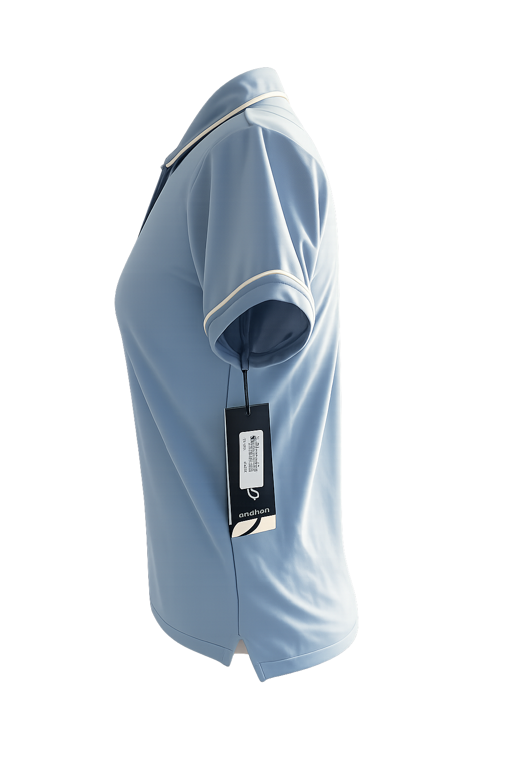 A. Putnam Timeless Short Sleeve Polo - Charleston Blue