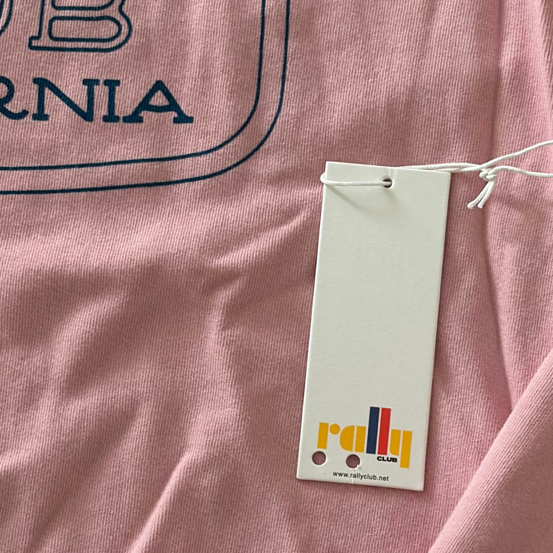 Rally Club Women's Sweatshirt "Rally Club California" Pink Size M (FINAL SALE ITEM)