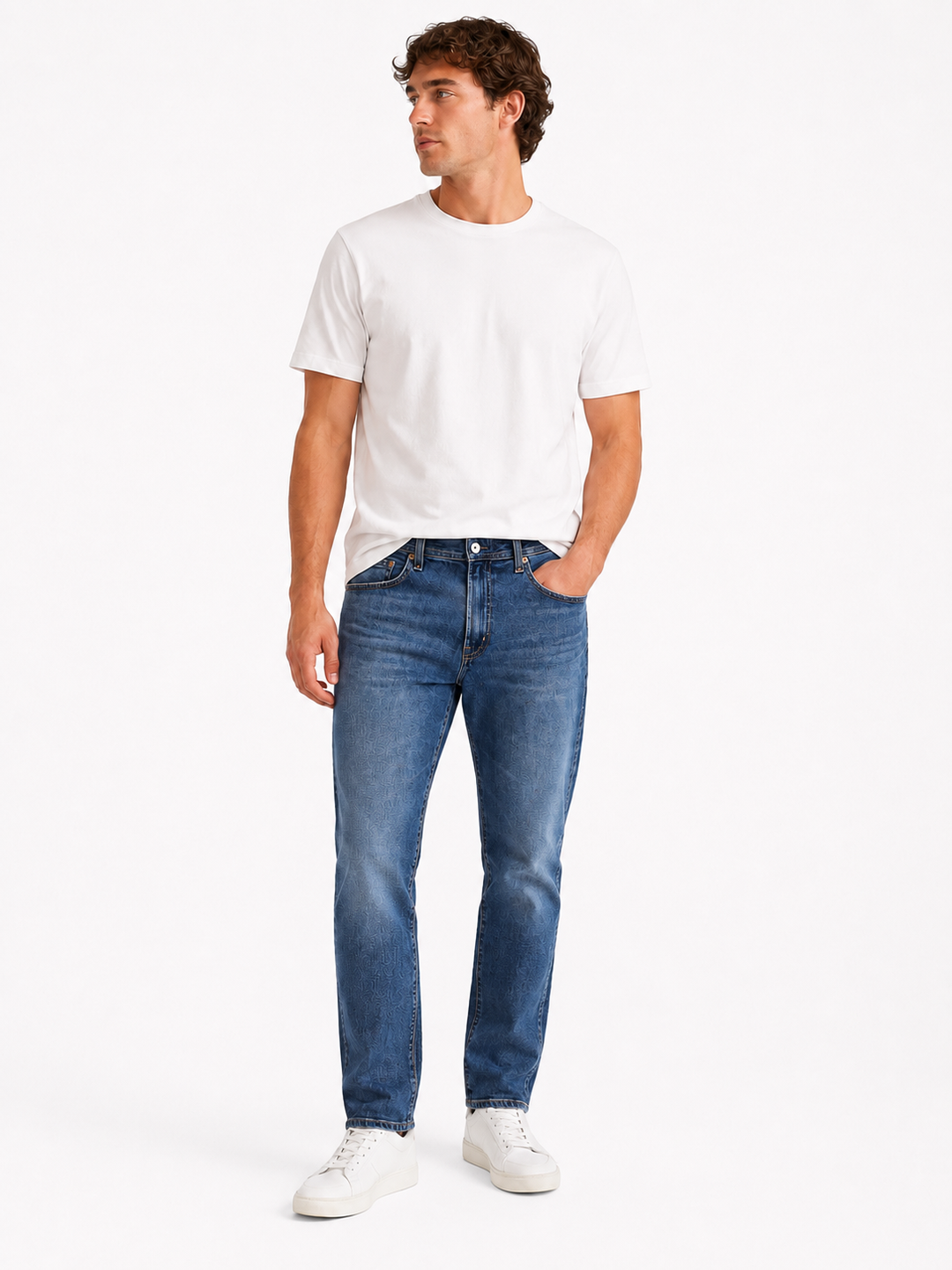 AG Men's Everett Slim Straight Jeans - Plateau Wash - Skorzie