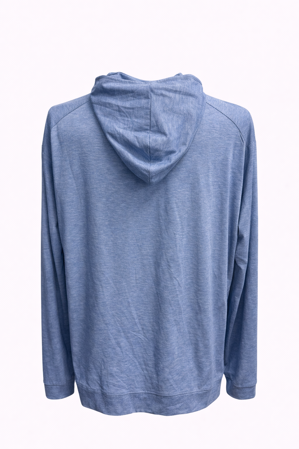 RLX Ralph Lauren Men's Heather Blue Hoodie - XL - Skorzie