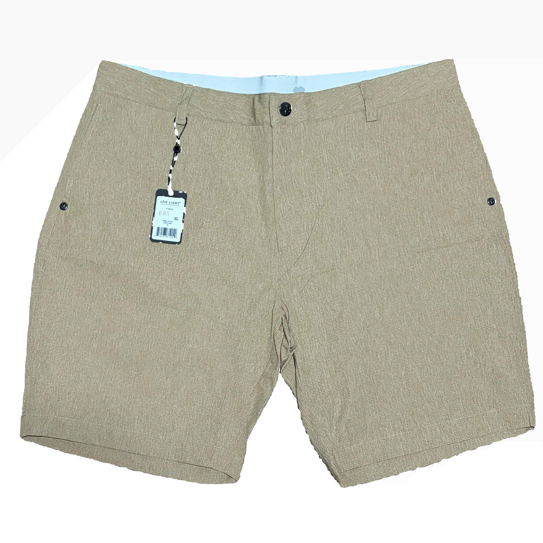 Black Clover Prime Shorts 8" - Ginger Root - Size 34 - Skorzie