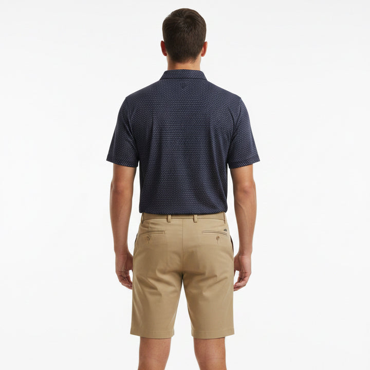 G/FORE Men's Polo Pima Twilight/Classic Red Size M