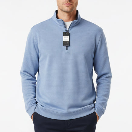 Straight Down Men's Golf Quarter Zip Warren Tidal Size L