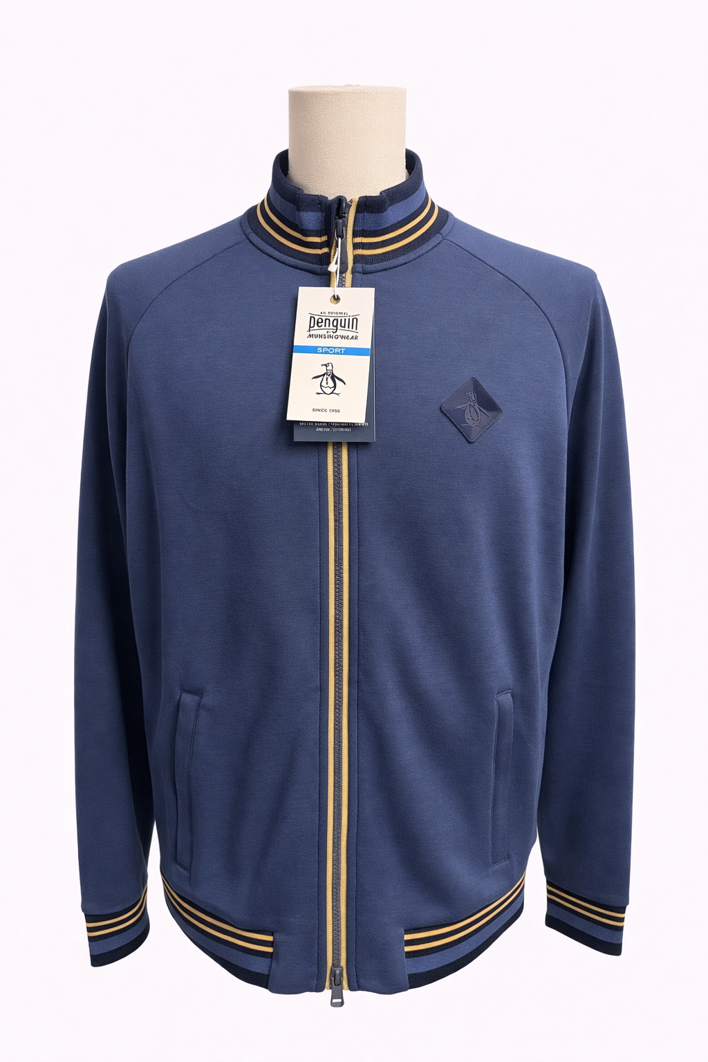 Penguin Pete's Heritage Knit Track Jacket - Medium - Skorzie