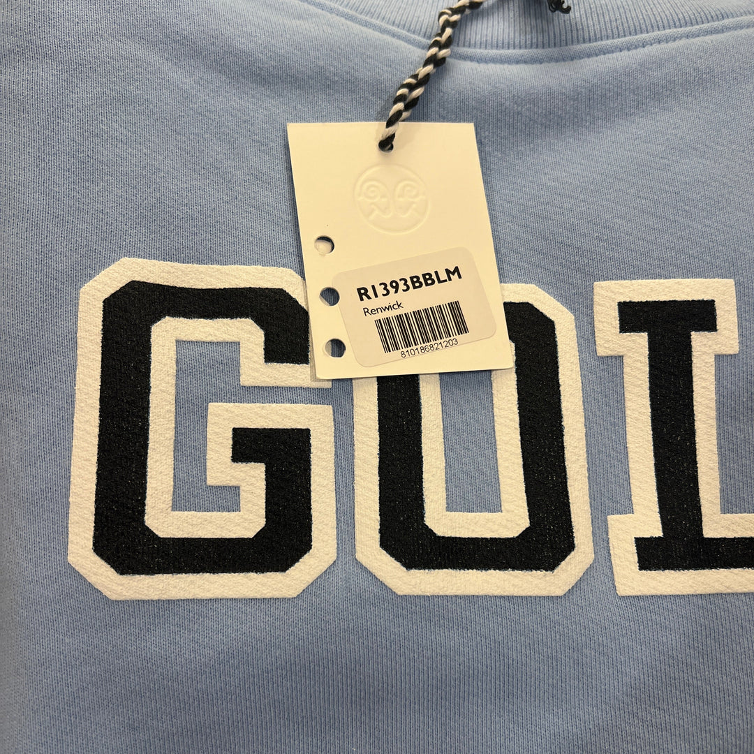 Renwick Women's Sweatshirt "Golf" Periwinkle Size M