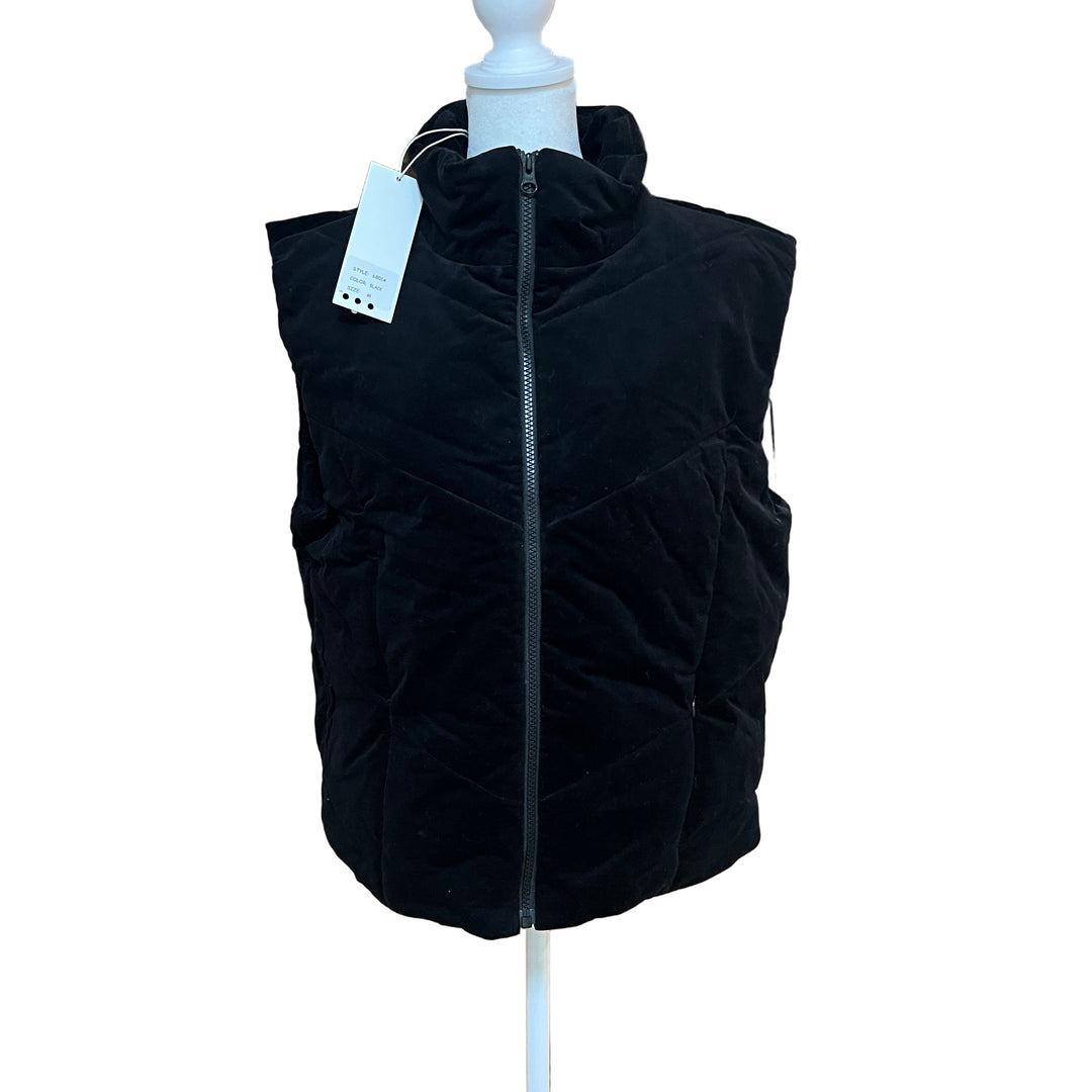 J. Society Velvet Corduroy Vest - Black - Skorzie