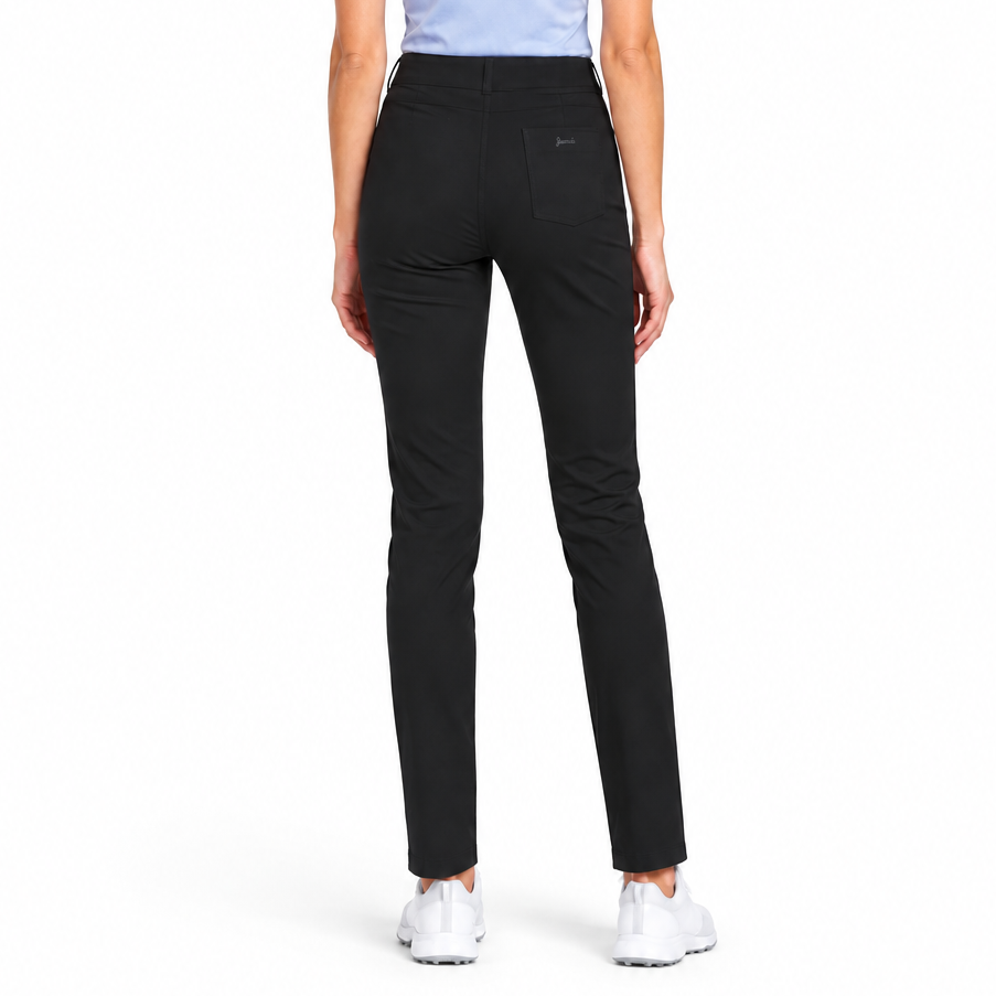 Jamie Sadock Women's Golf Pants Skinnylicious Ankle 27" Jet Size 8