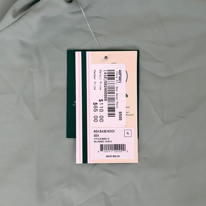 Fore All Women's Mock Bea Base Sea Size XL