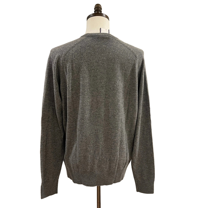 B. Draddy Cashmere Crewneck - Grey Heather - Large - Skorzie