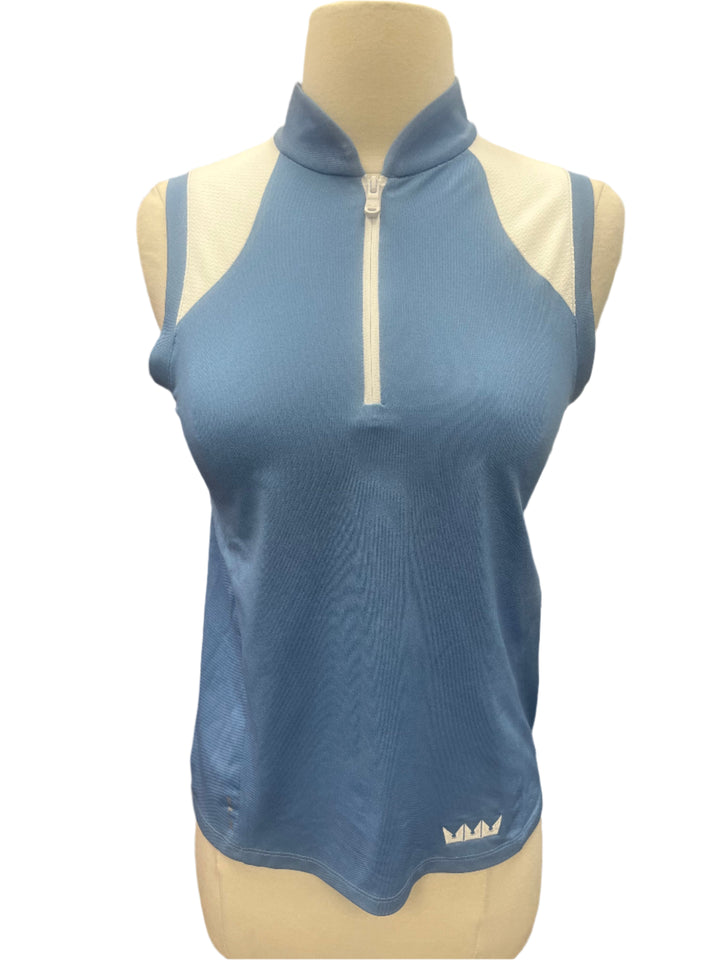 RLX By Ralph Lauren SL Mock Top - Blue - Skorzie