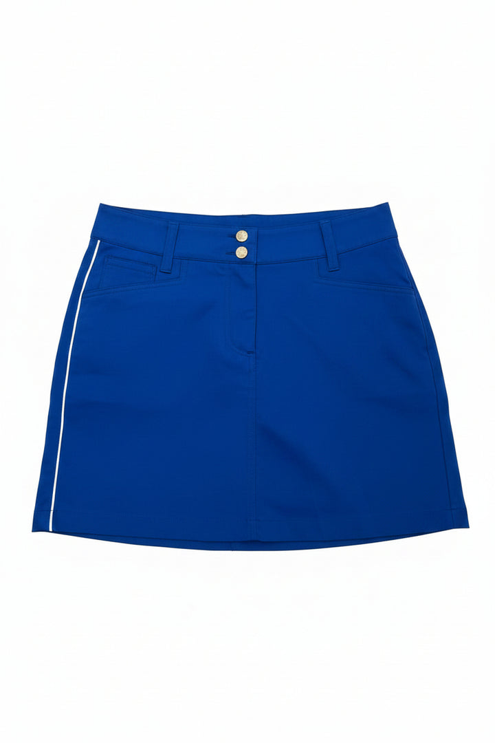 Daily Sports Women's Glam Skort (18") - Power Blue Size 4