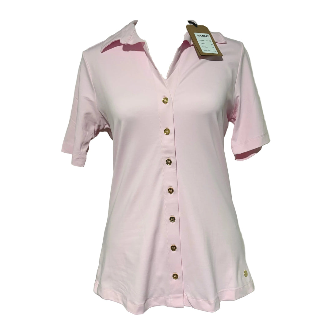 MDC Jersey Golf S/S Polo - Macaron - Skorzie