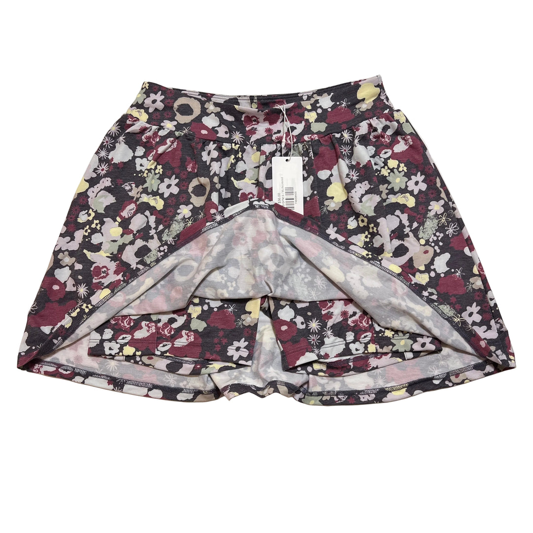 Travis Mathew Featherweight Printed Skort (14.5") - Graystone Floral Multi