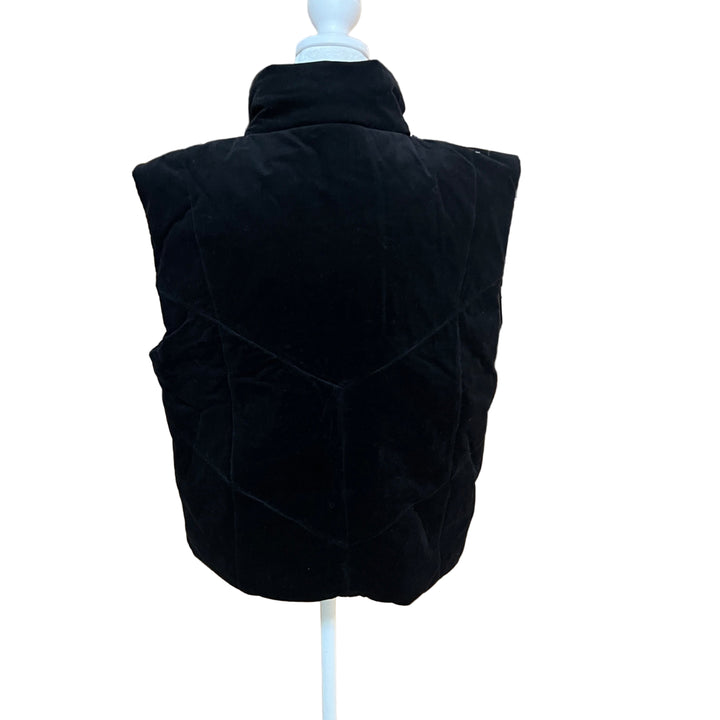 J. Society Velvet Corduroy Vest - Black - Skorzie