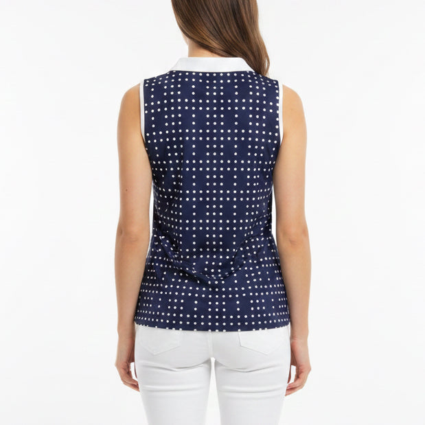 Kinona Women's S/L Golf Polo Victory Domino Navy Size L