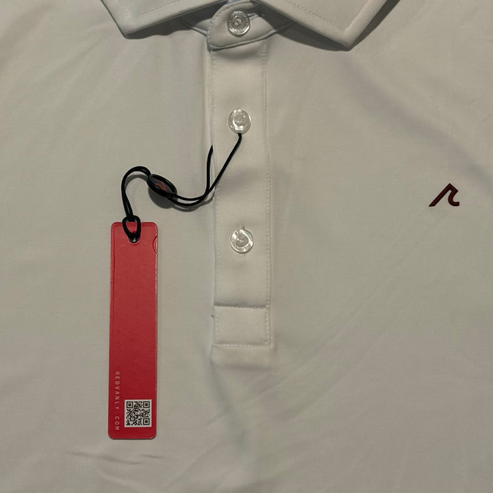 Redvanly Men's Golf Polo Remsen Bright White Size M