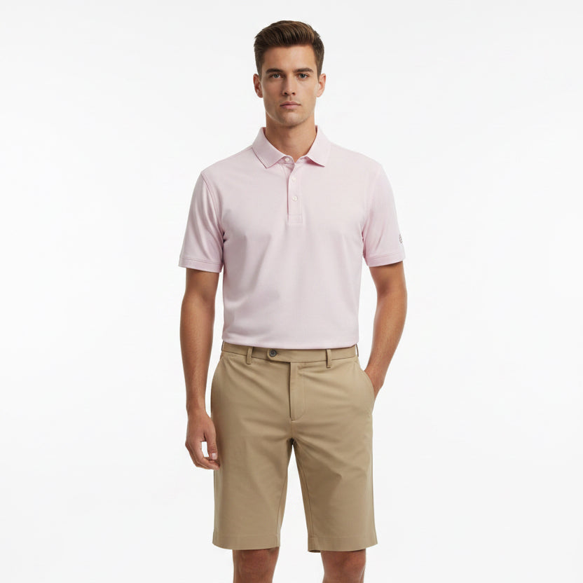 G/FORE Men's Polo All Play Blush Size M