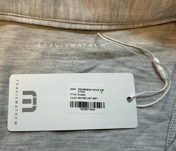 Travis Mathew Women's Sleeveless Polo - Heather Grey - Small