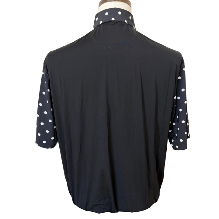 Oxford Hounds Alford Dots Polo - Black - Skorzie