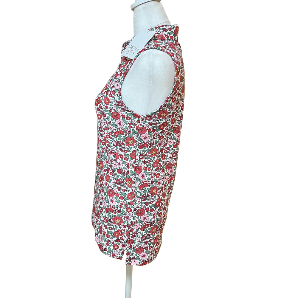 Smith & Quinn Alice SL Polo - Cherry Veranda - Skorzie