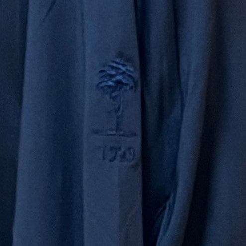 Golftini Long Sleeve Ruffle Polo (w/logo) - Navy - Skorzie