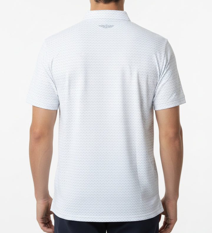 Straight Down Men's Golf Polo Brookhurst Mint Size L