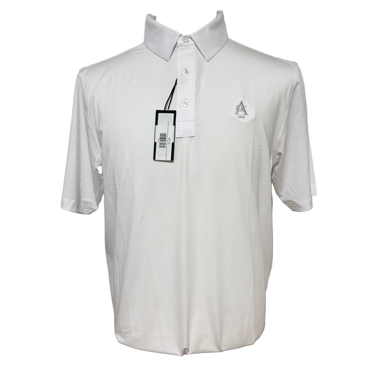 Straight Down Olympic Polo (w/logo) - White - Skorzie