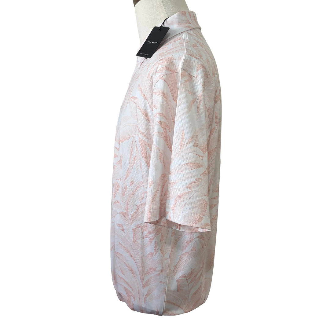 Dunning Sherwick Ventilated Performance Polo - Light Sunset - Large - Skorzie