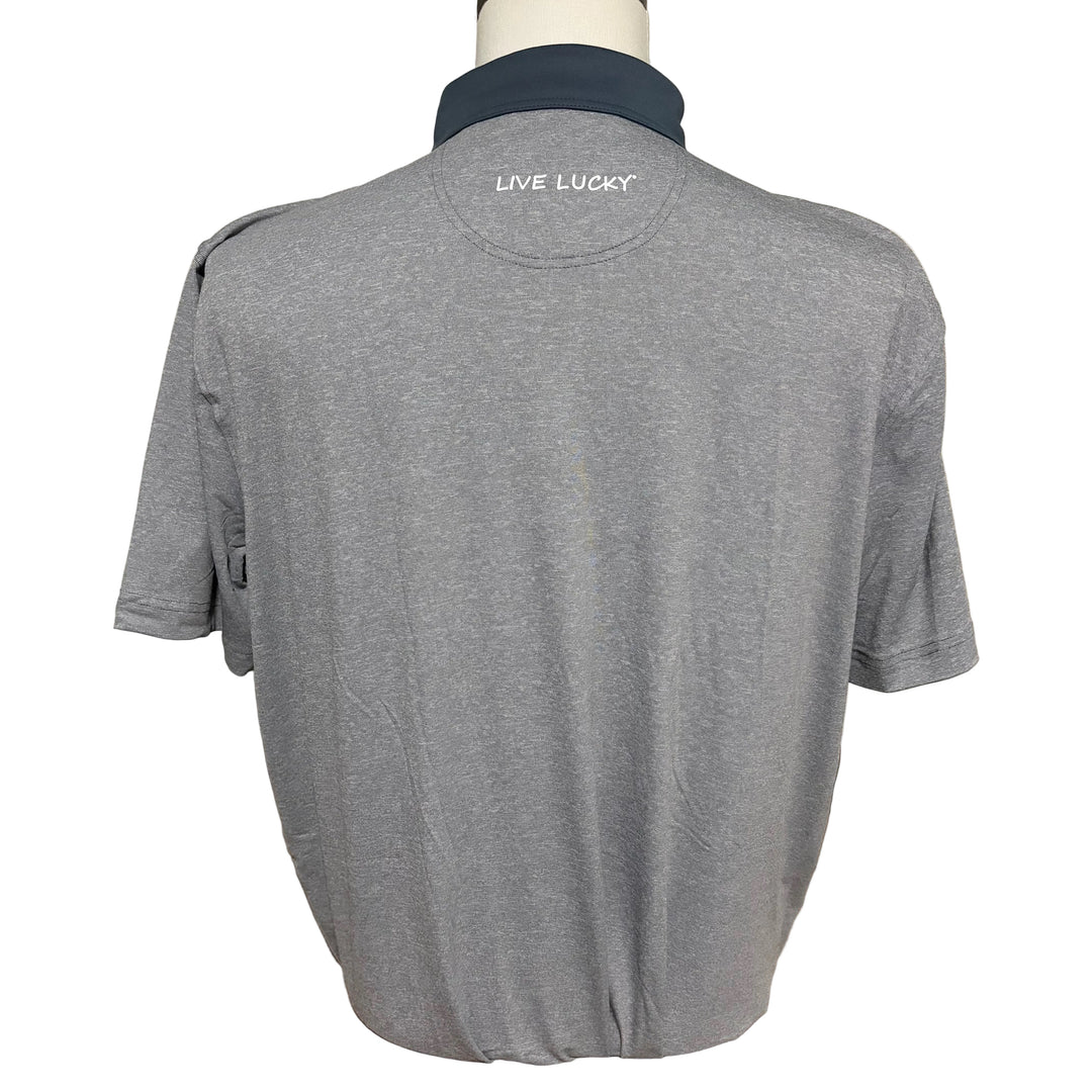 Black Clover Oscar Polo - Black Sand - Large - Skorzie