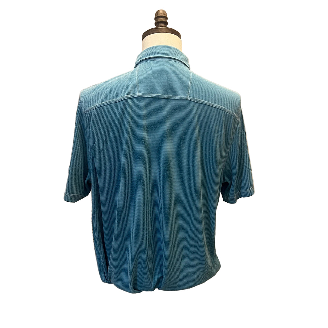 Tommy Bahama Paradiso Cove Polo (w/logo) - Riviera Azure - Skorzie