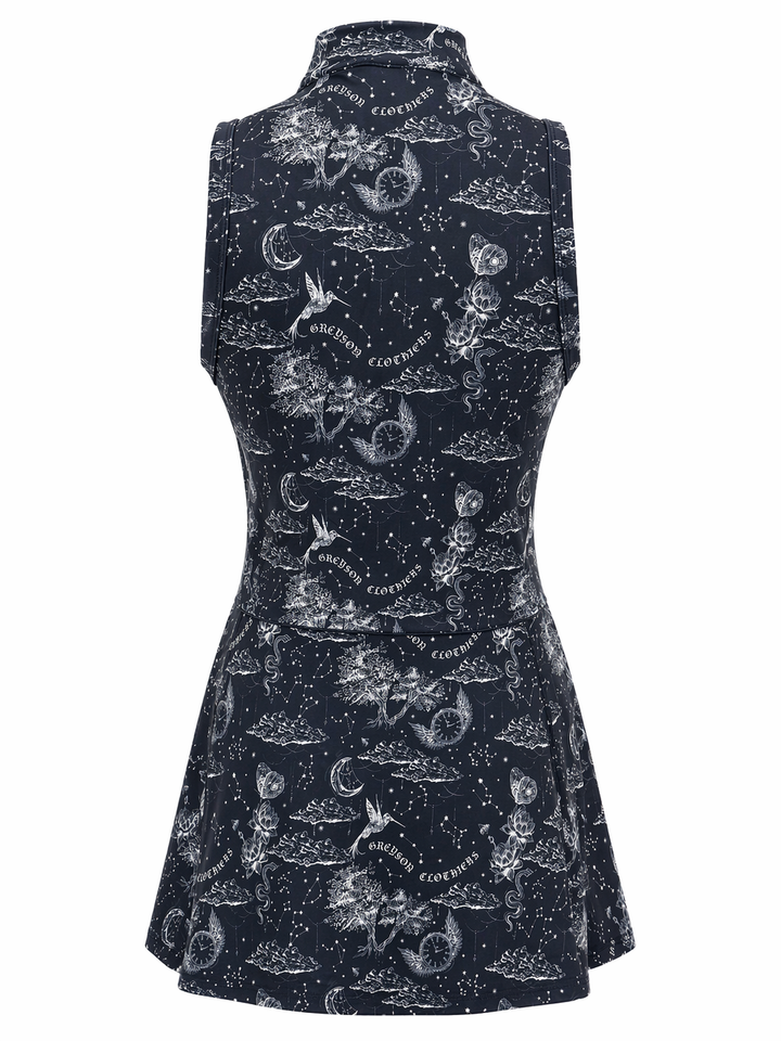 Greyson Hera Moon Diamond Sleeveless Dress -  Medium - Skorzie