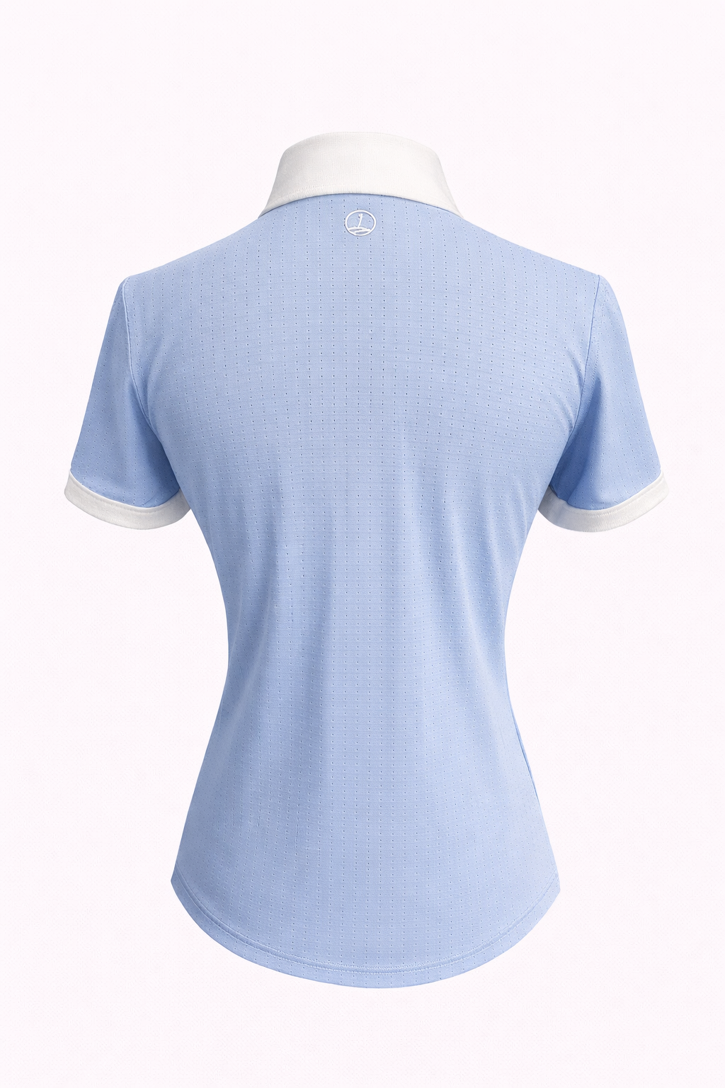 March First Relax Polo - White/Blue - Small - Skorzie