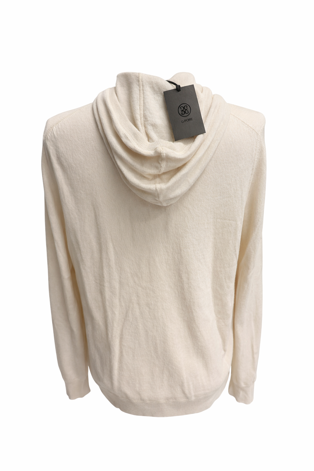 G/FORE Cashmere Hooded Sweater - Pumice - Medium - Skorzie