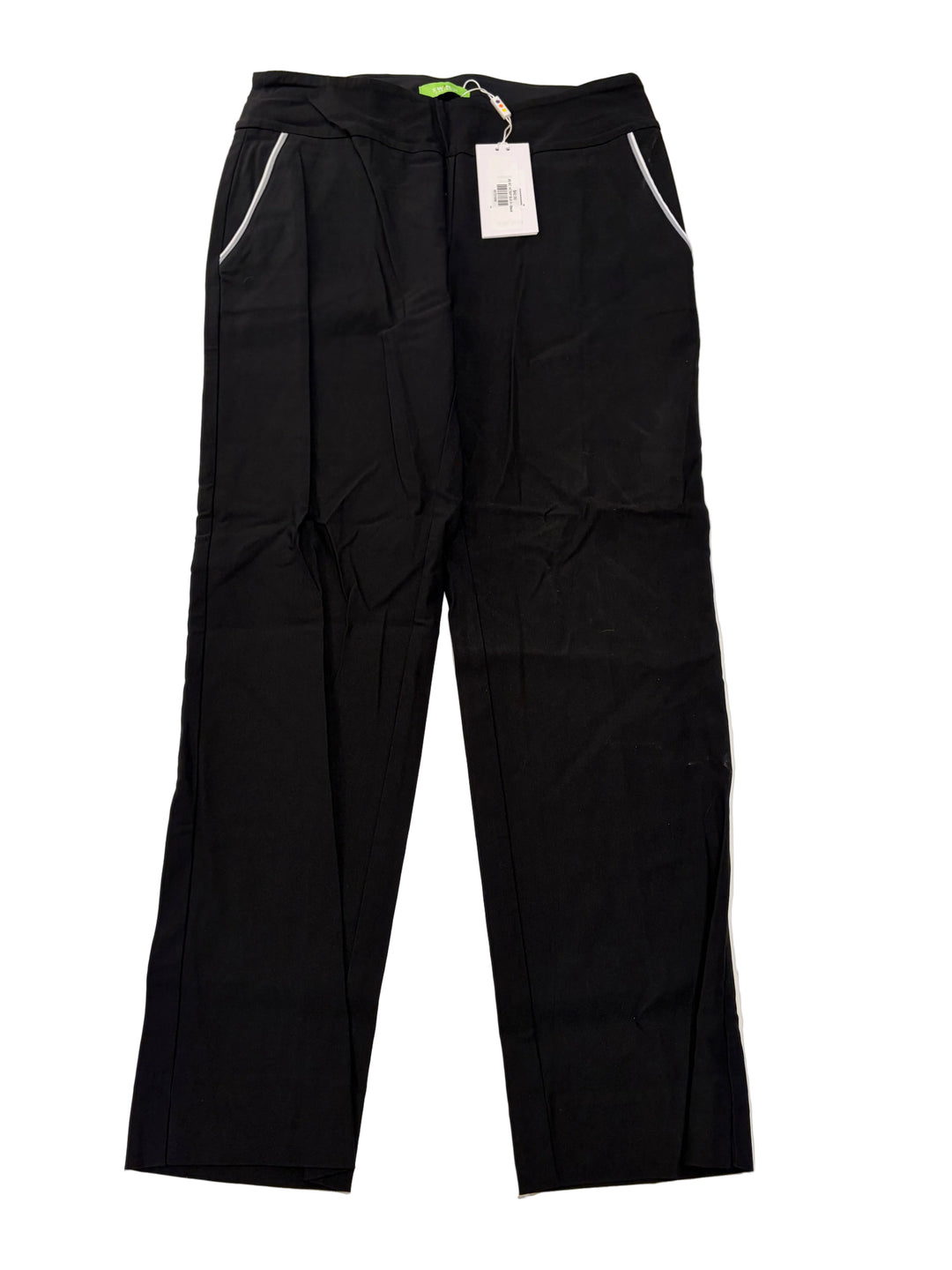 Swing Control Vented Contrast Techno Ankle Pant 28" - Black - 8 - Skorzie