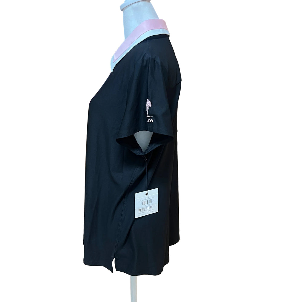 Belyn Key Birdie Cap Sleeve (w/ logo) - Onyx/Cherry Blossom - X-Large - Skorzie