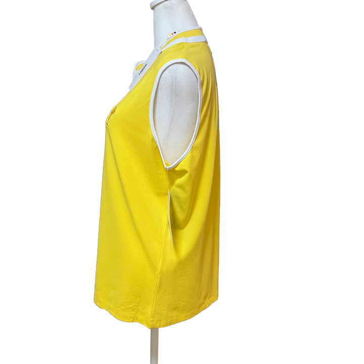 Swing Control 1/4 Zip Tank (w/logo) - Zest - FINAL SALE ITEM - Skorzie