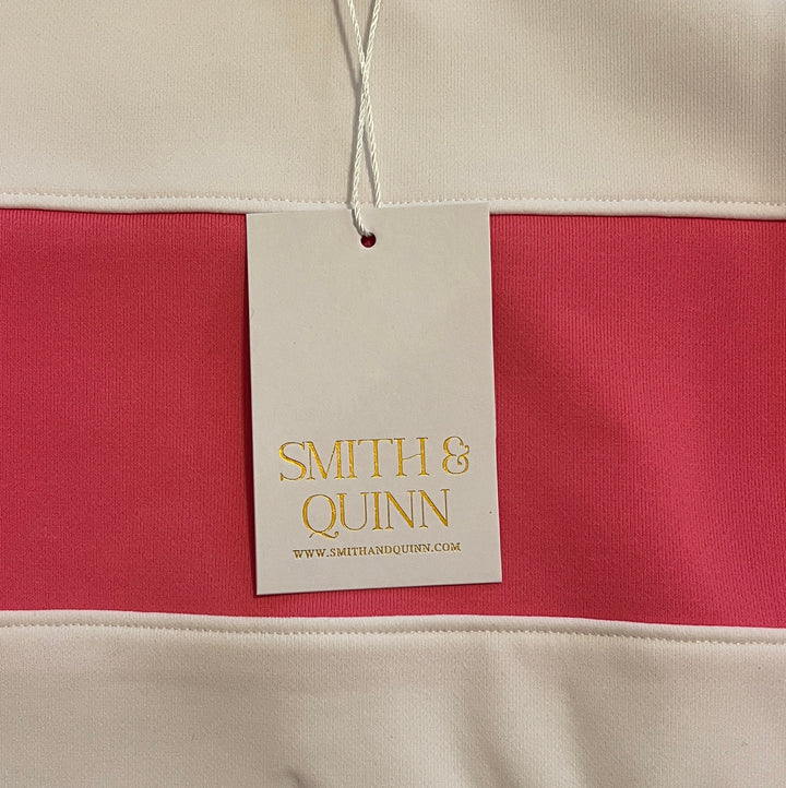 Smith & Quinn Women's Golf Pullover Peggy White/Rose Size XS
