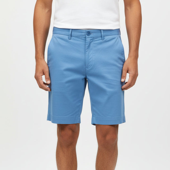 Ralph Lauren Tailored Fir Performance Shorts (9") - Dusty Blue - Skorzie