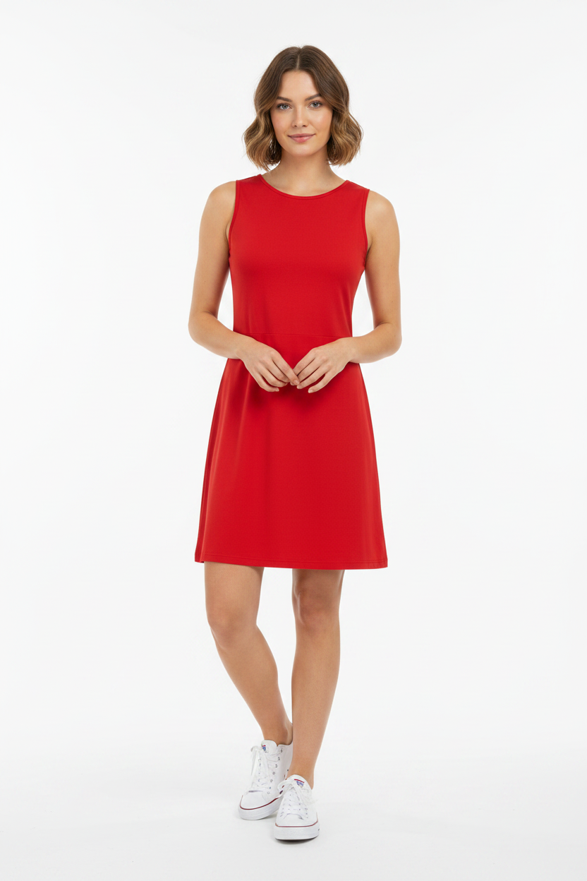 Daily Sports Women's Savona Sleeveless Dress - Red
