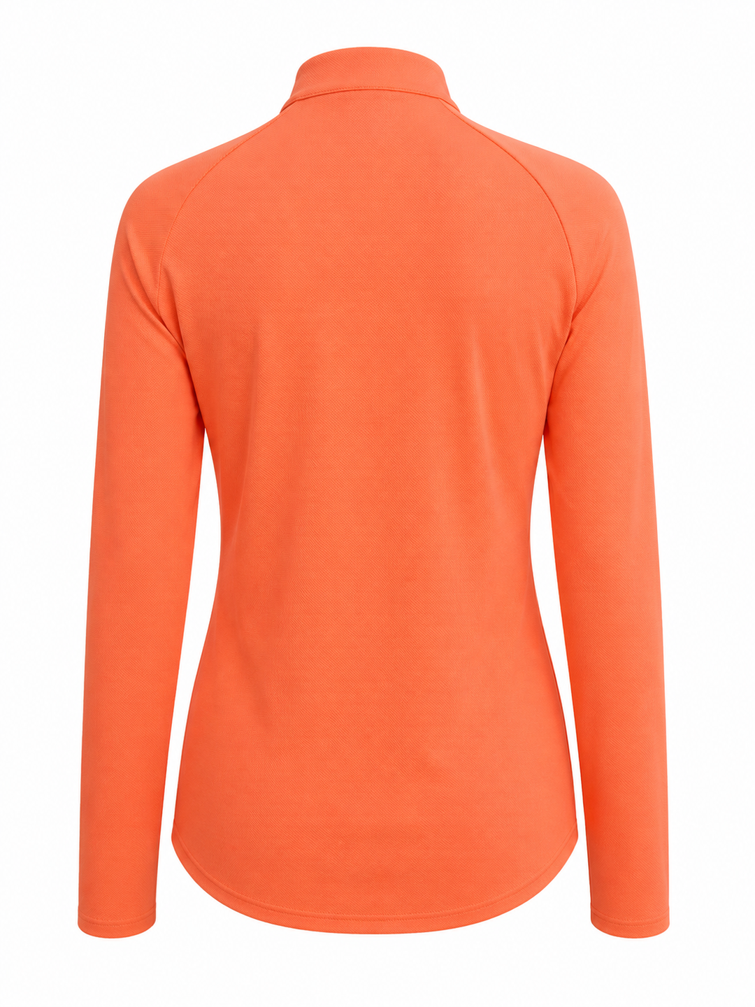 Adidas Ladies Golf Quarter Zip (w/ logo) - Orange - Small
