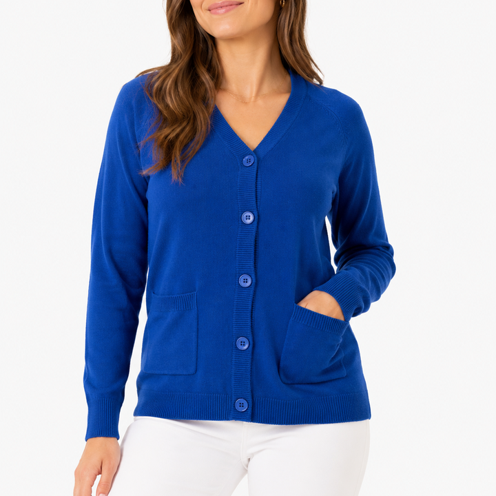 Maud & Sacha Women's Golf Sweater Royal Blue Size XS