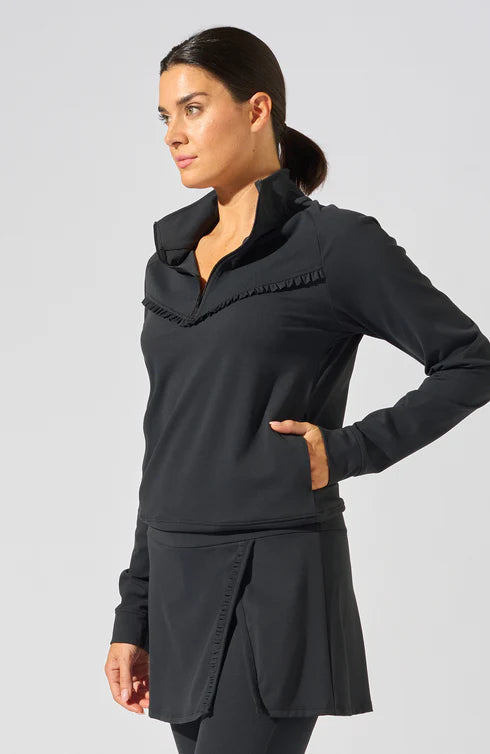 Bobbe Active - Club 1/4 Zip - Black - Skorzie